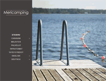Tablet Screenshot of mericamping.fi